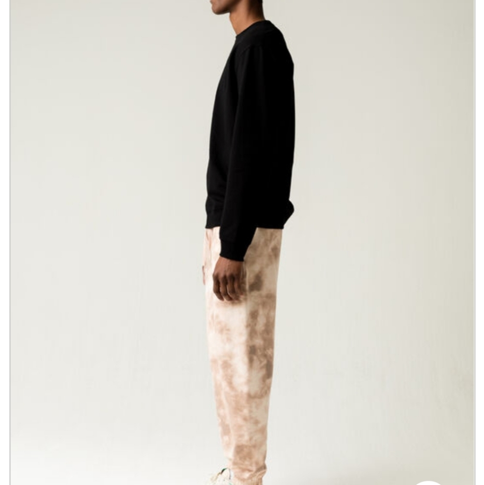 RSQ Tie Dye Mens Rose Jogger Sweatpants 🆕️ - Picture 4 of 7